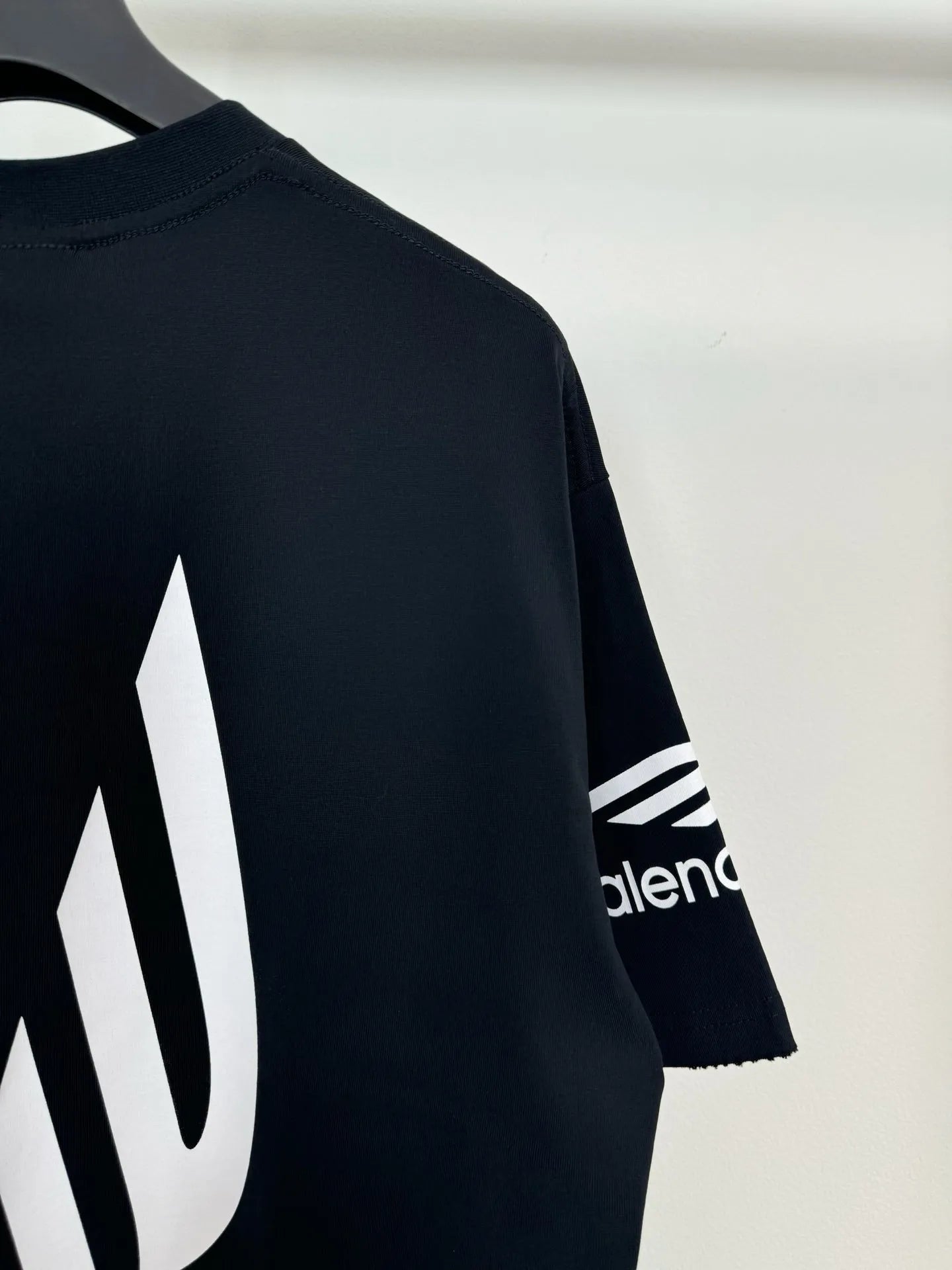 BALENCIAGA 3B LOGO T-SHIRT BLACK-Drip Store Argentina