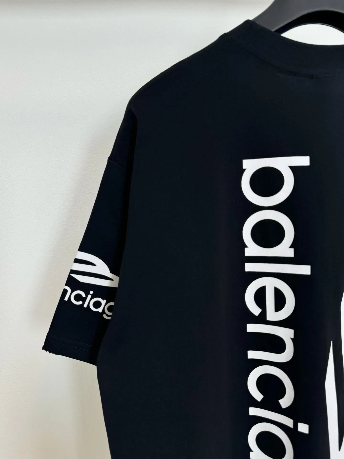 BALENCIAGA 3B LOGO T-SHIRT BLACK-Drip Store Argentina