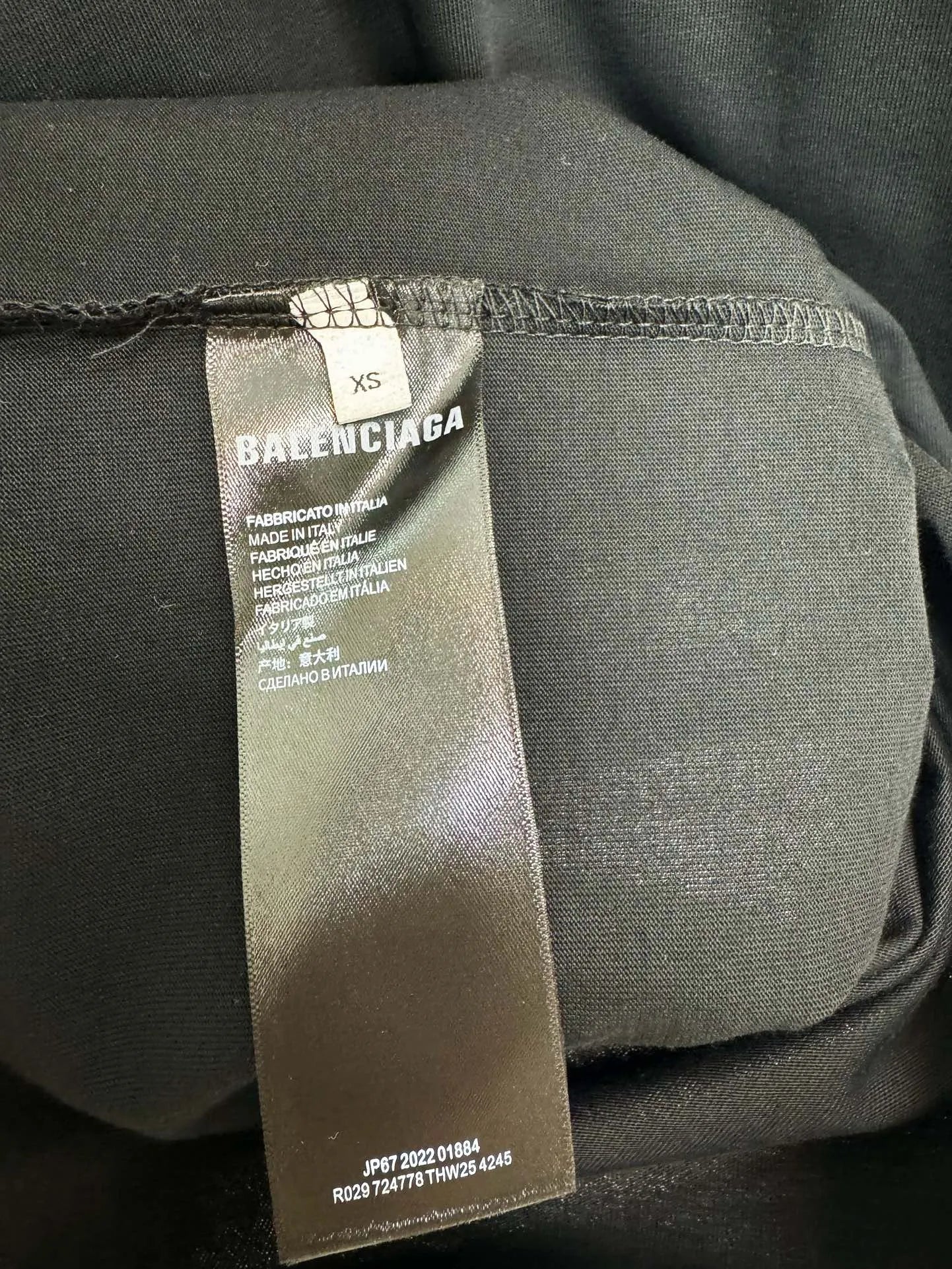 BALENCIAGA 3B LOGO T-SHIRT BLACK-Drip Store Argentina