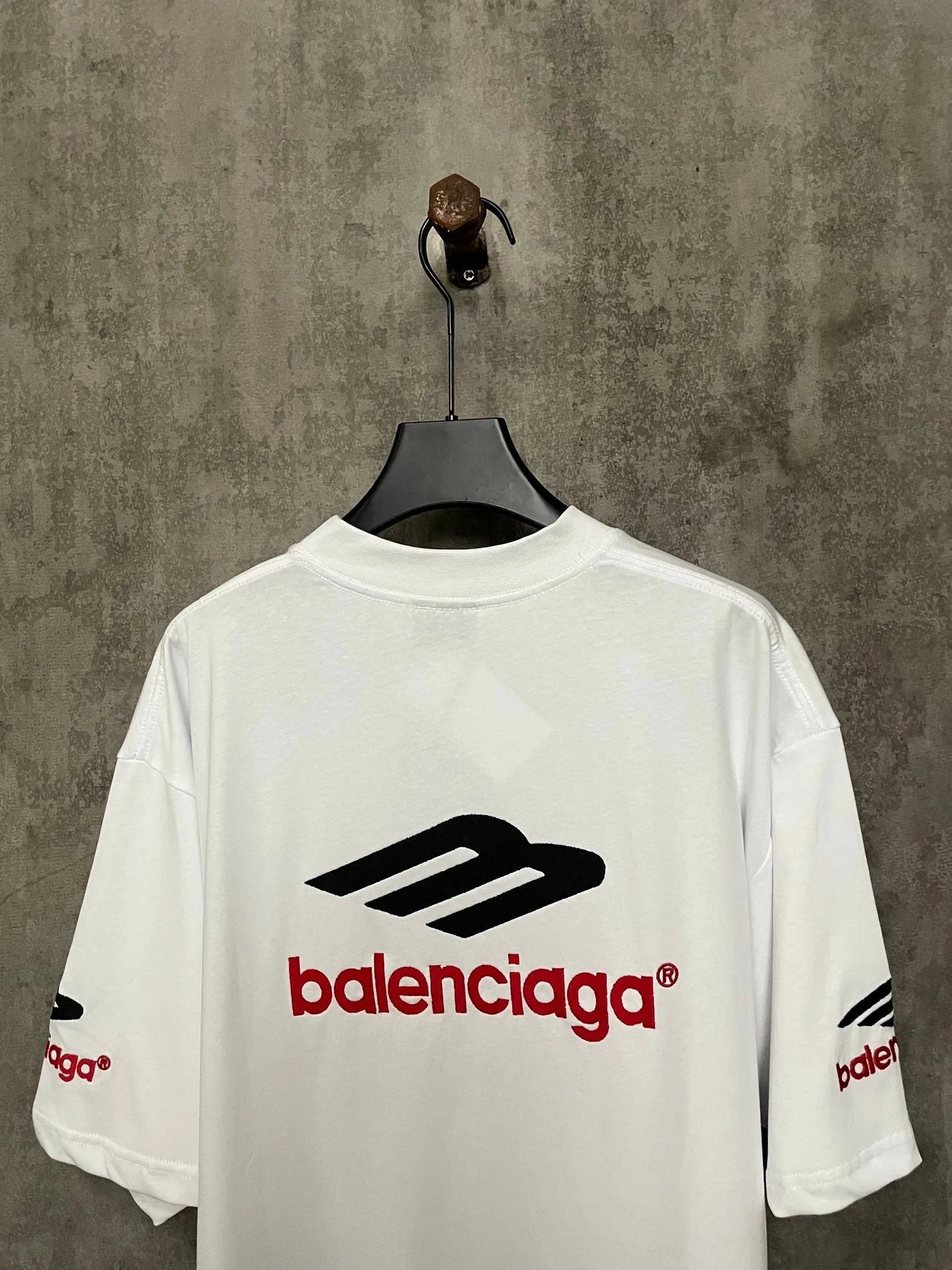 BALENCIAGA 3B SPORTS ICON T-SHIRT WHITE-Drip Store Argentina