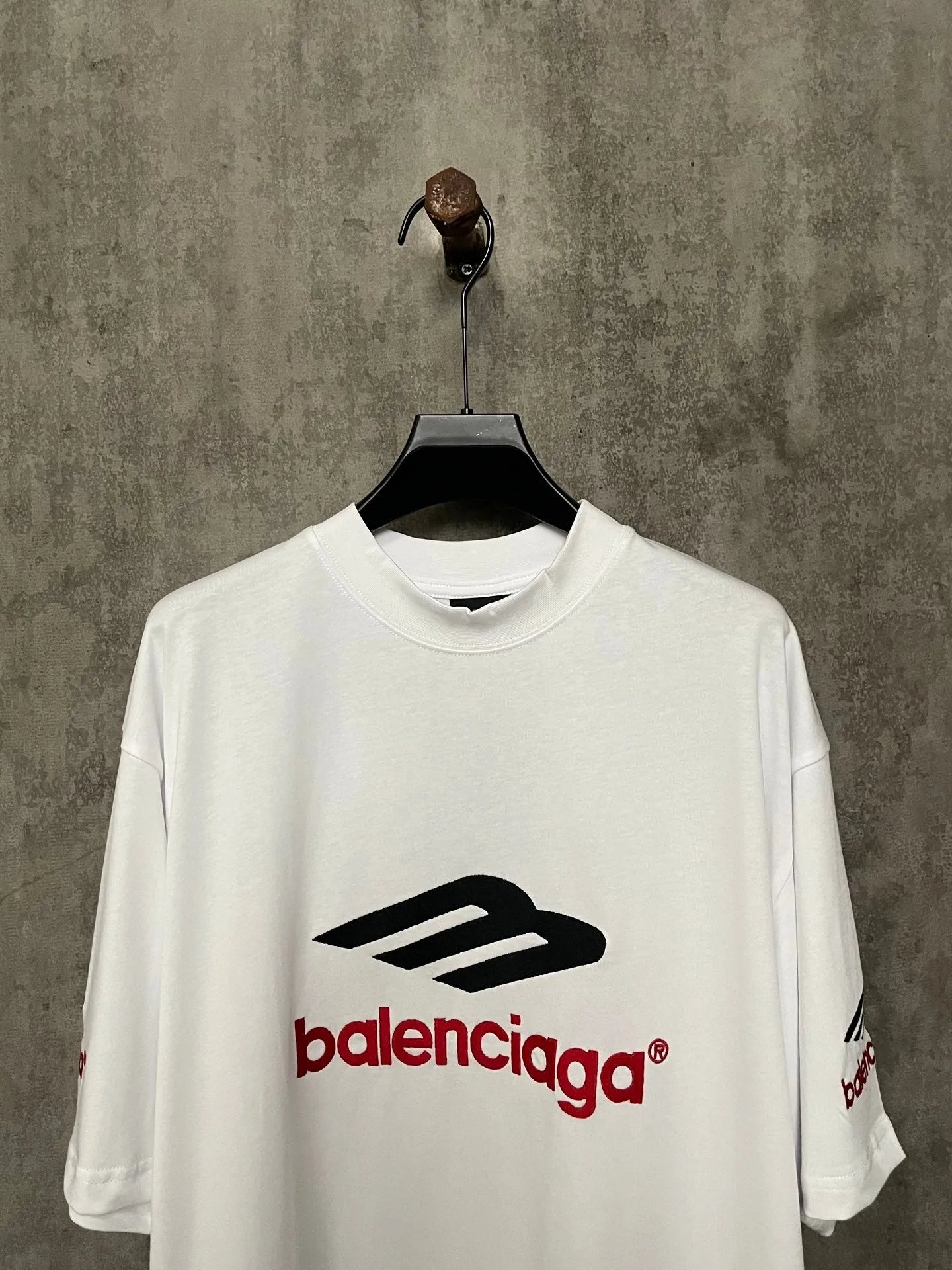 BALENCIAGA 3B SPORTS ICON T-SHIRT WHITE-Drip Store Argentina