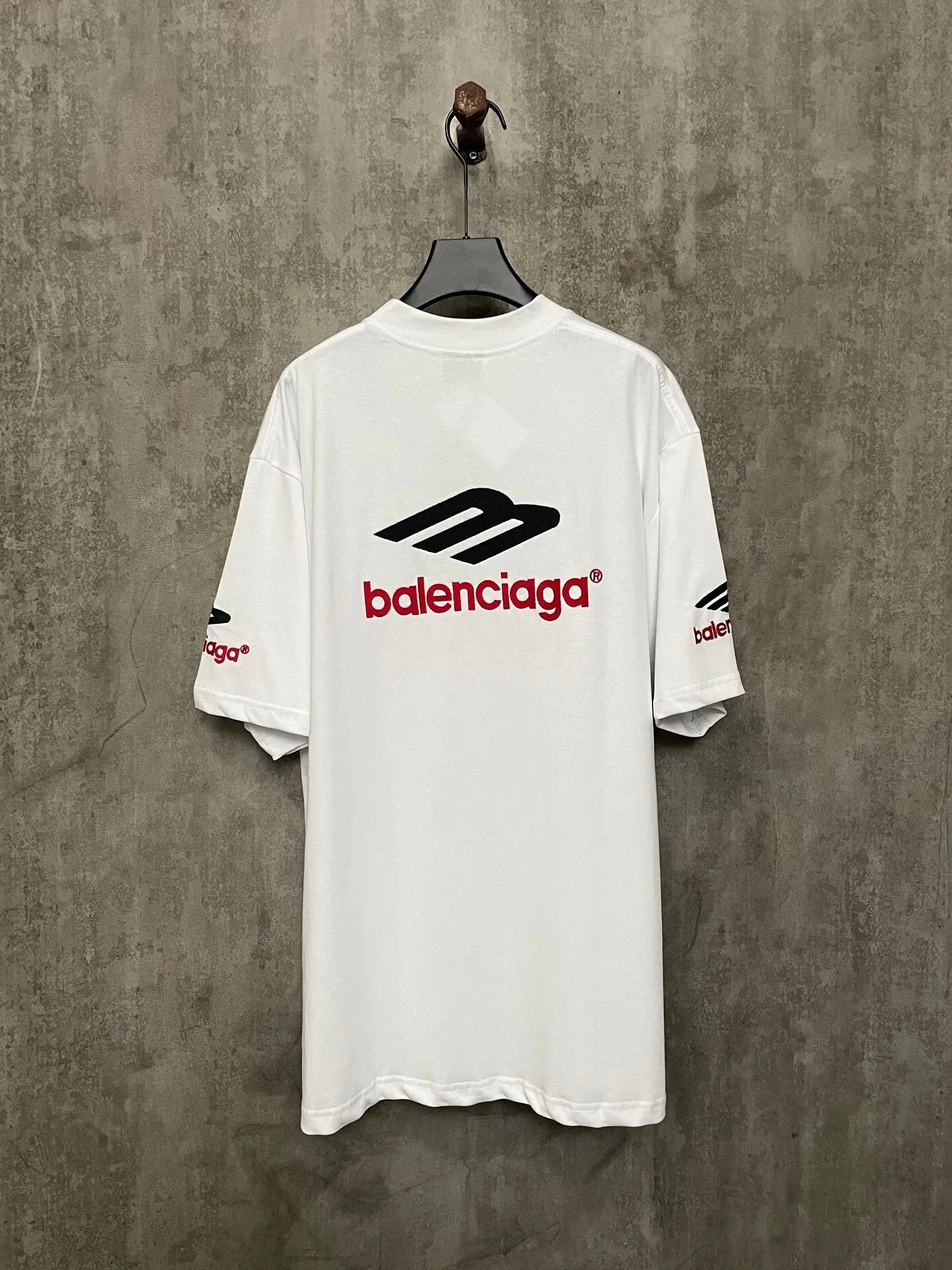 BALENCIAGA 3B SPORTS ICON T-SHIRT WHITE-Drip Store Argentina