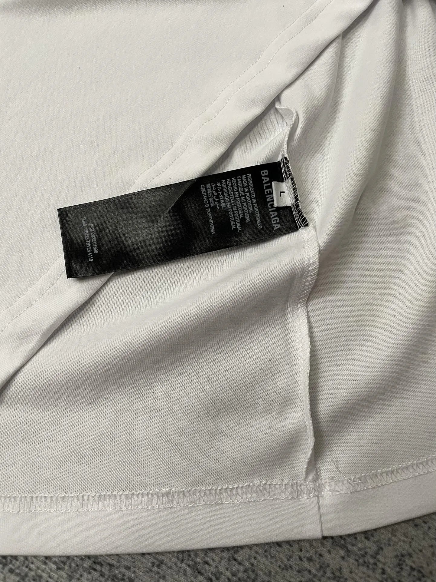 BALENCIAGA 3B SPORTS ICON T-SHIRT WHITE-Drip Store Argentina