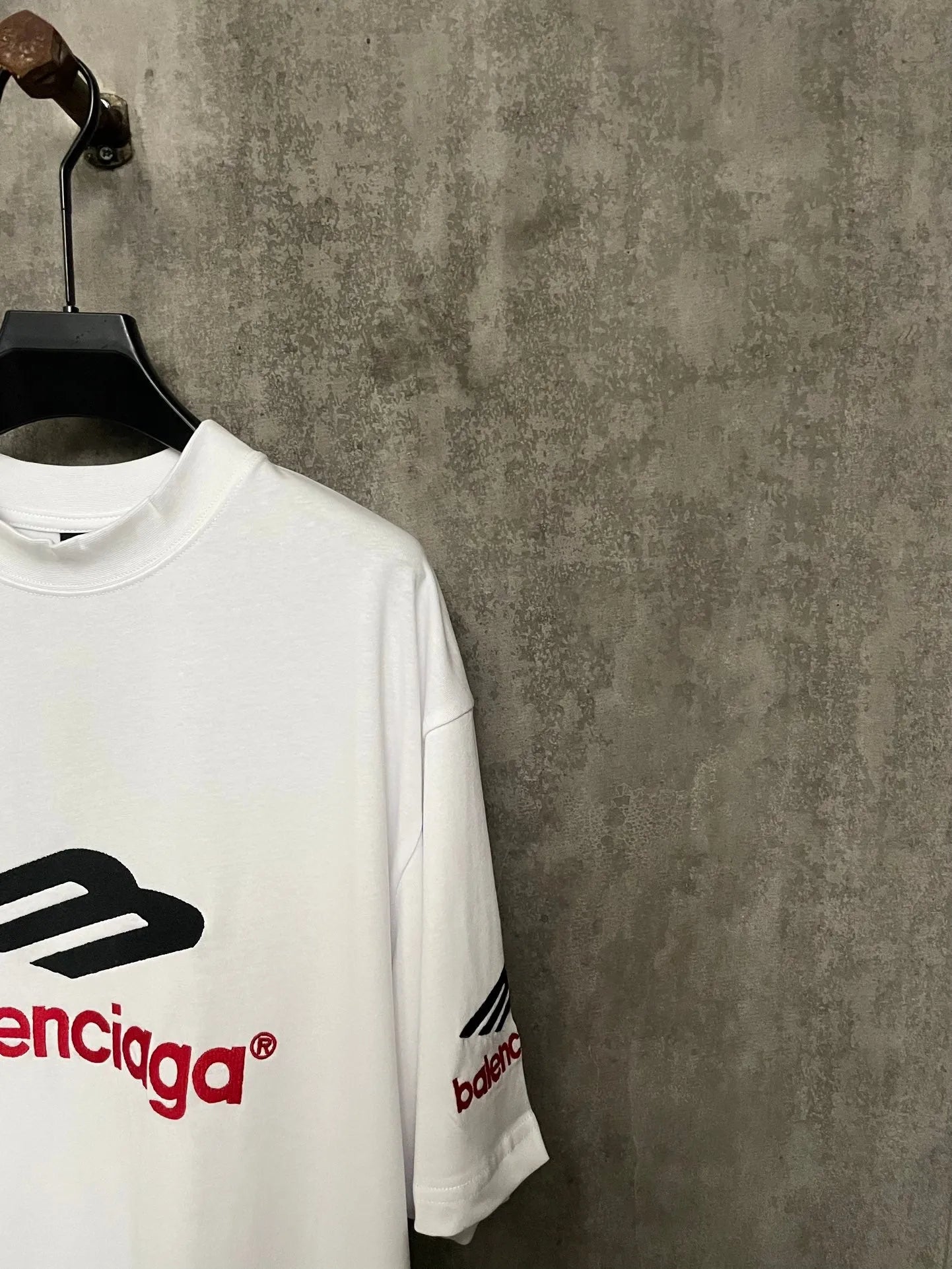 BALENCIAGA 3B SPORTS ICON T-SHIRT WHITE-Drip Store Argentina