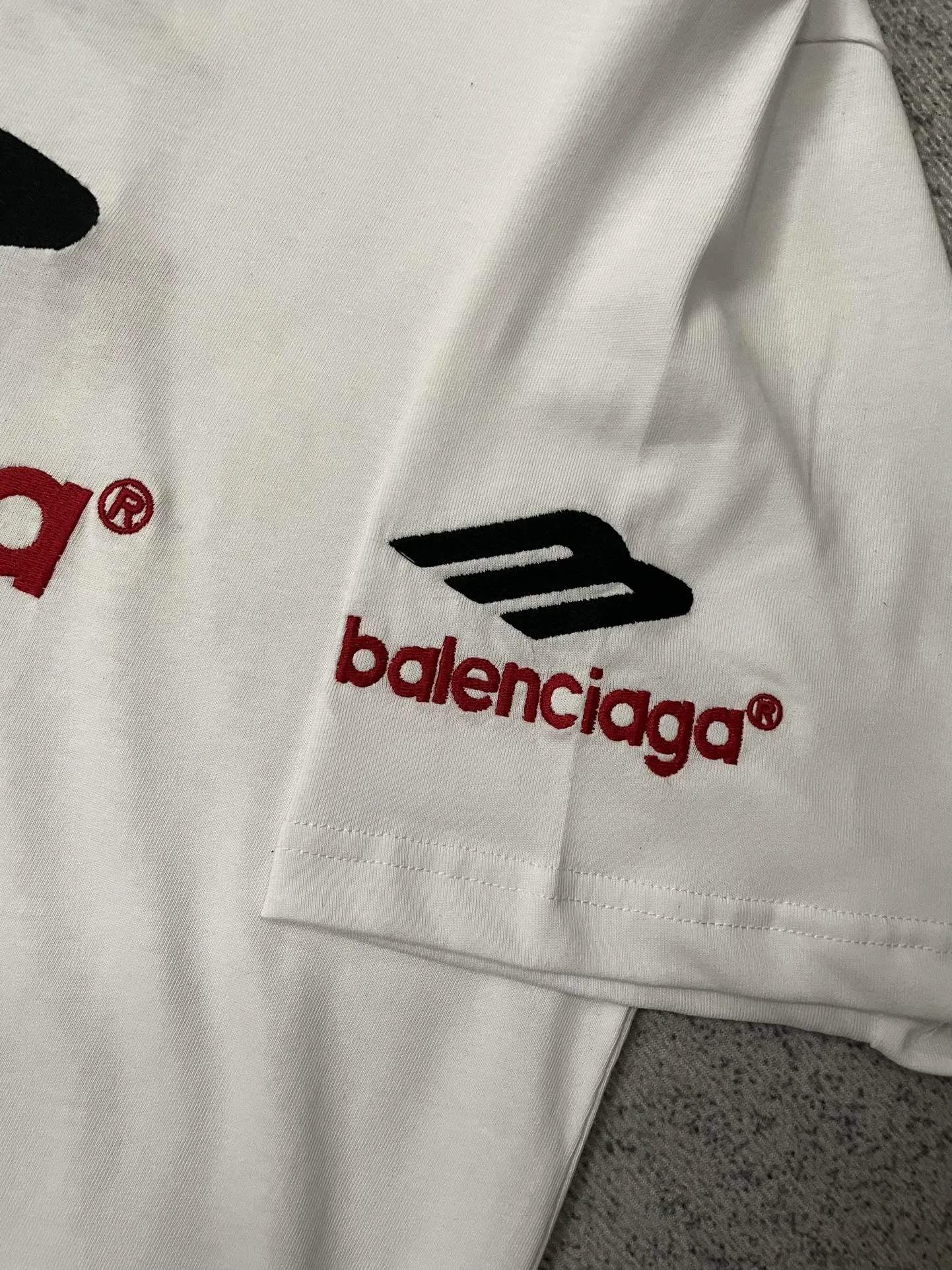 BALENCIAGA 3B SPORTS ICON T-SHIRT WHITE-Drip Store Argentina