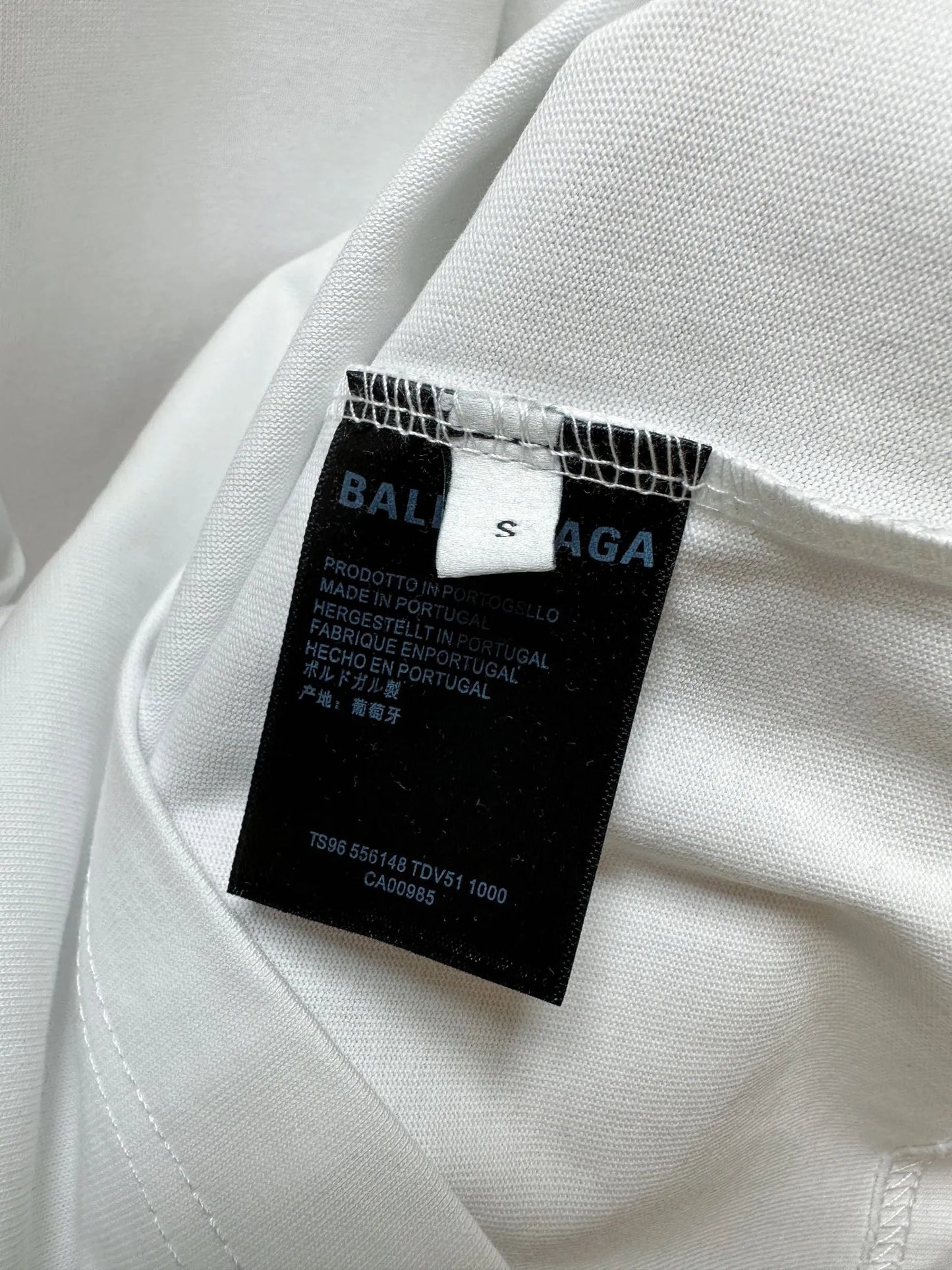 BALENCIAGA ART LOGO T-SHIRT WHITE-Drip Store Argentina