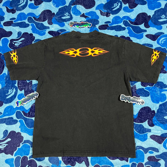 BALENCIAGA BURNING UNITY T-SHIRT BLACK