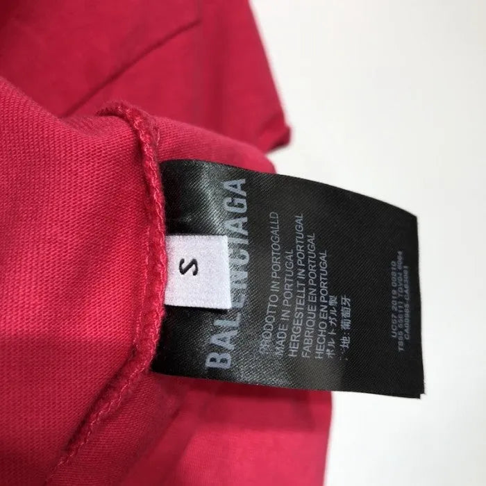 BALENCIAGA CAPS DESTROYED FLATGROUND T-SHIRT RED-Drip Store Argentina