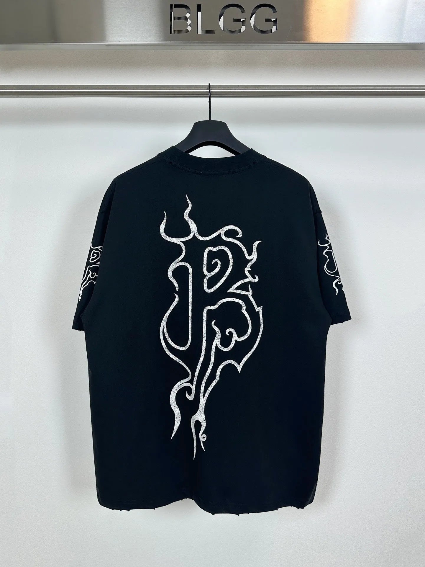 BALENCIAGA DARKWAVE T-SHIRT BLACK-Drip Store Argentina
