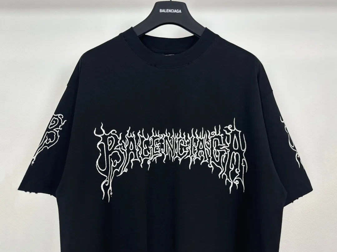 BALENCIAGA DARKWAVE T-SHIRT BLACK-Drip Store Argentina