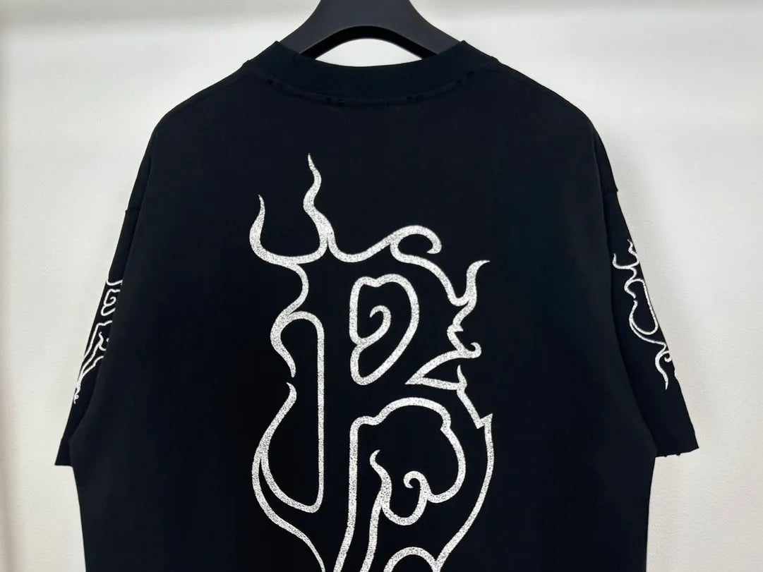 BALENCIAGA DARKWAVE T-SHIRT BLACK-Drip Store Argentina