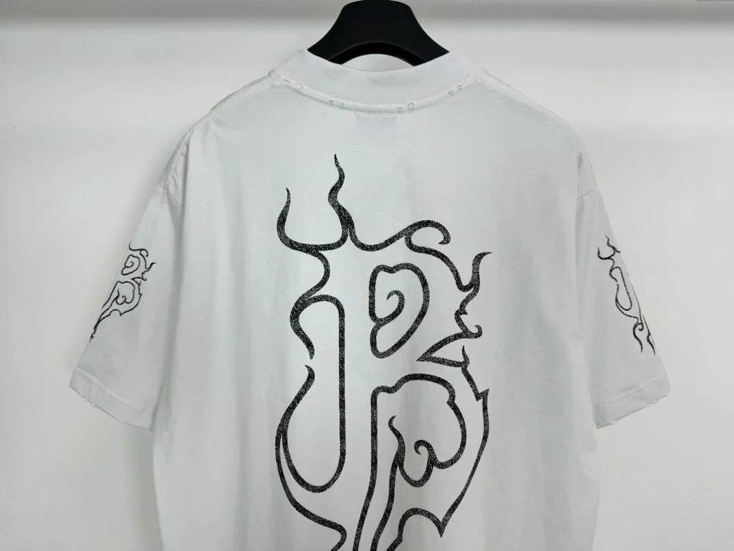 BALENCIAGA DARKWAVE T-SHIRT WHITE-Drip Store Argentina