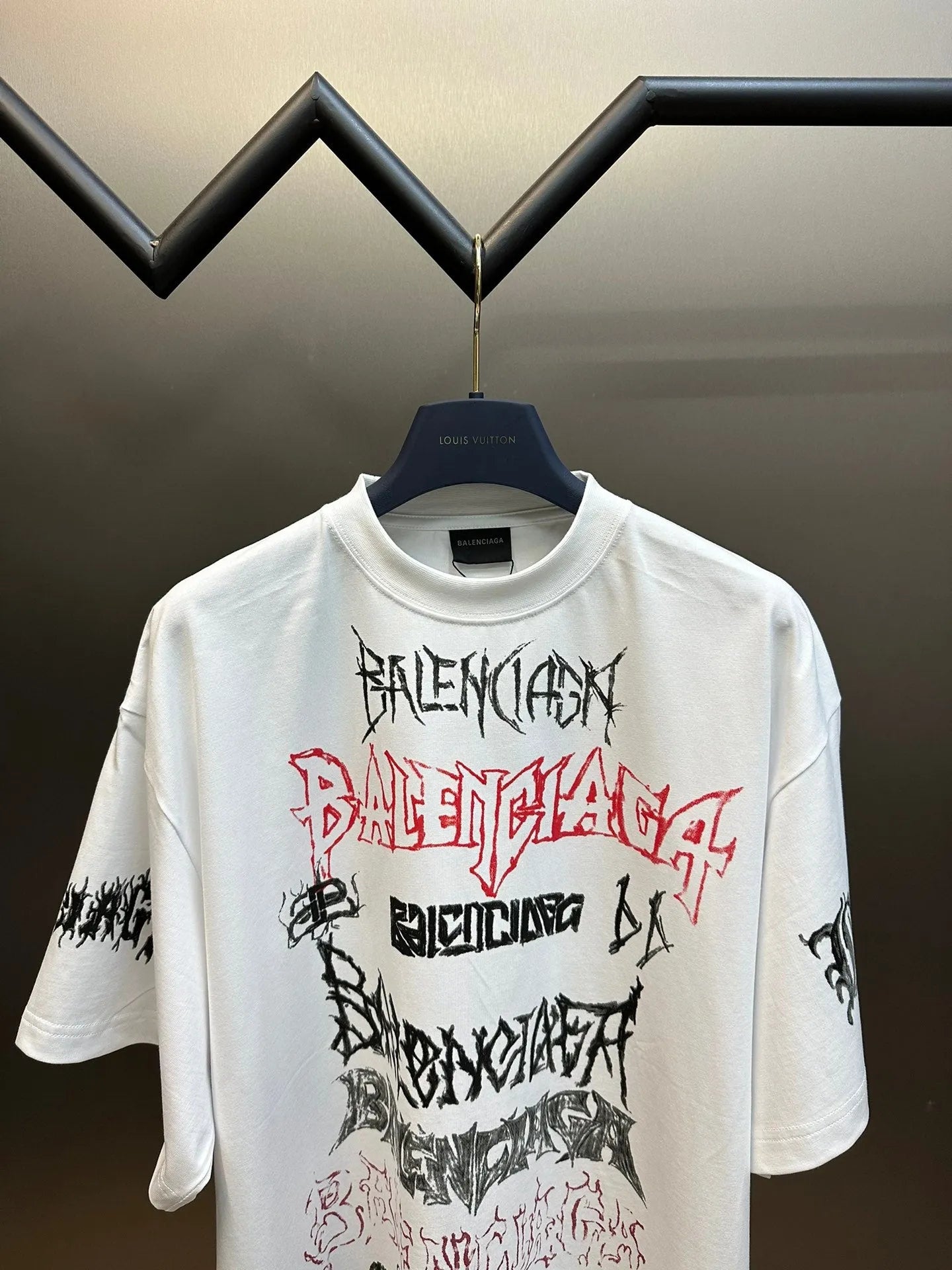 BALENCIAGA DIY METAL T-SHIRT WHITE-Drip Store Argentina