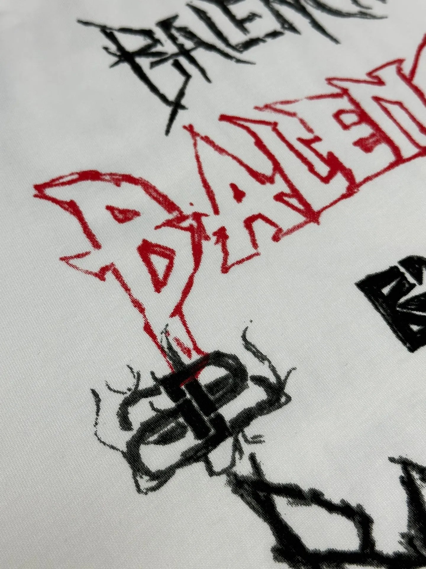 BALENCIAGA DIY METAL T-SHIRT WHITE-Drip Store Argentina