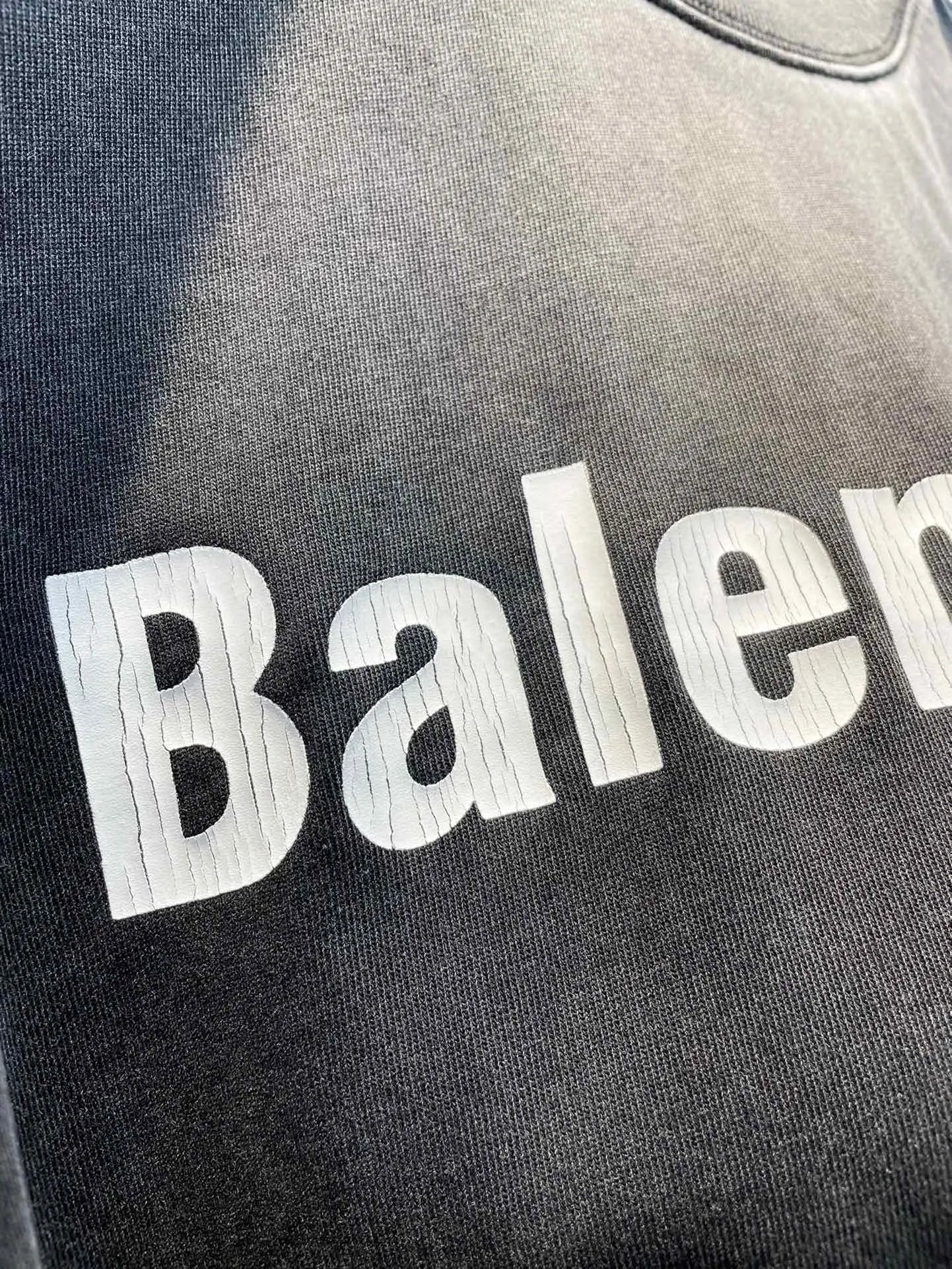 BALENCIAGA PRINTED T-SHIRT BLACK-Drip Store Argentina