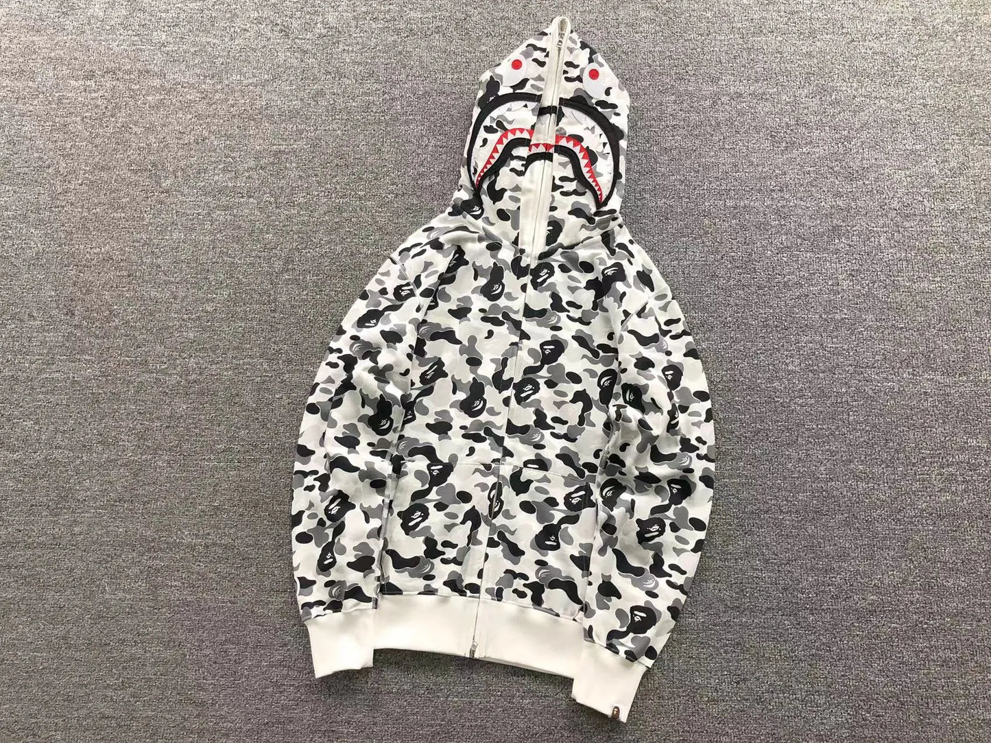 bape-abc-camo-double-shark-full-zip-hoodie-grey-Drip Store Argentina