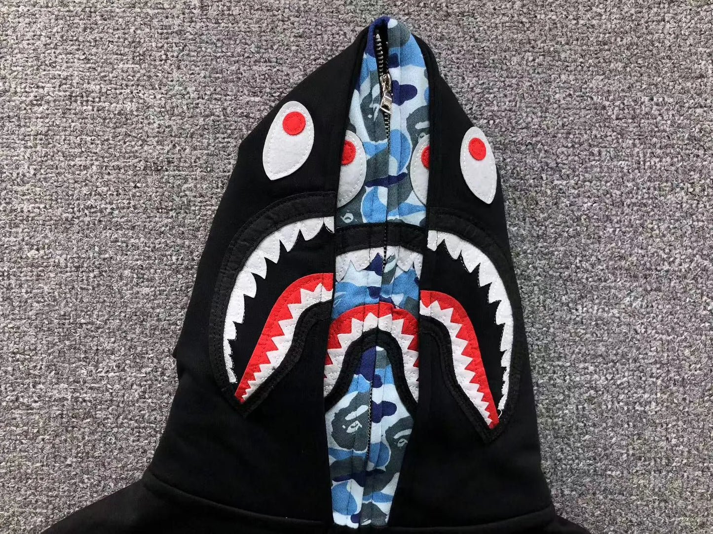 bape-abc-shark-full-zip-double-hoodie-black-blue-2-Drip Store Argentina