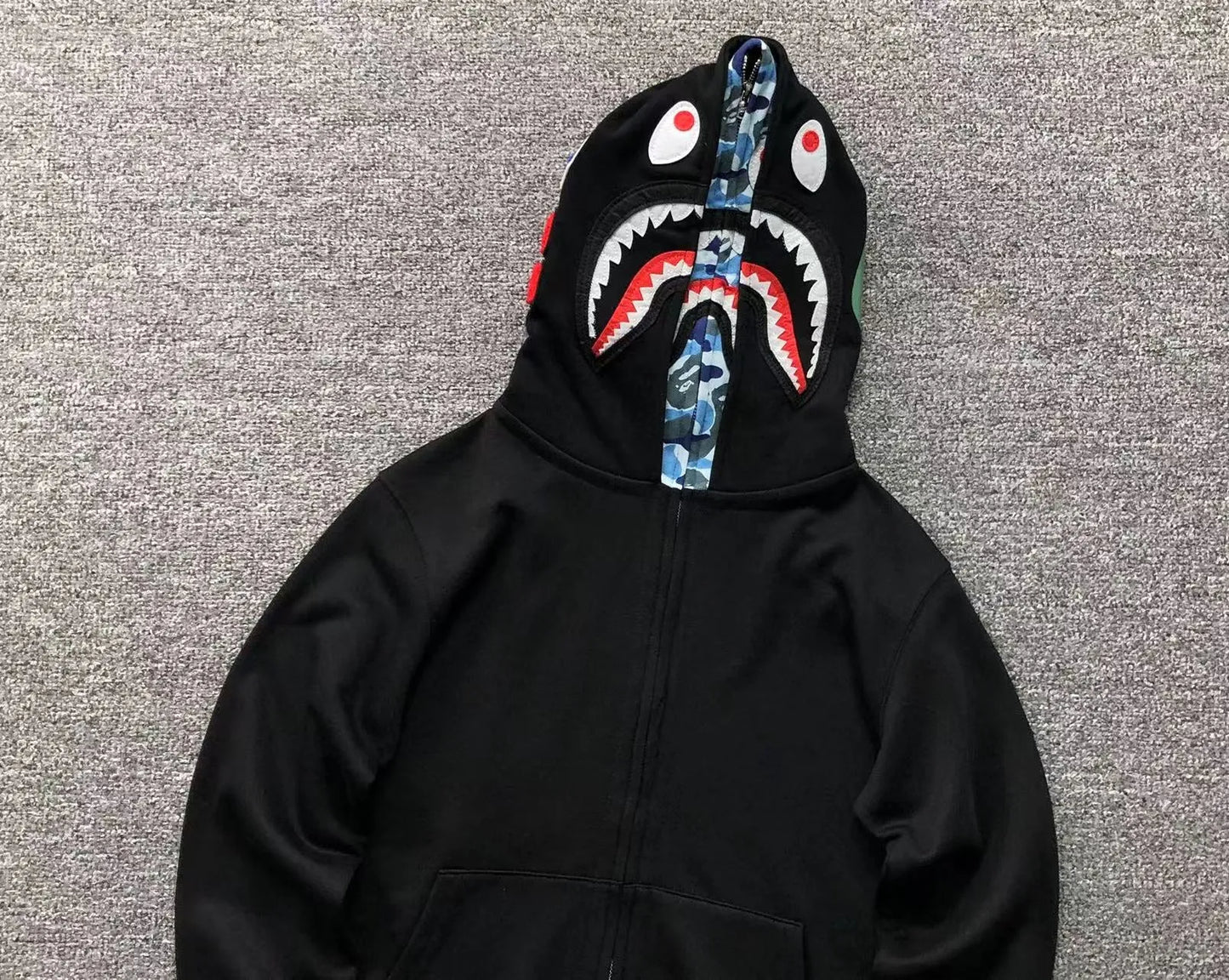 bape-abc-shark-full-zip-double-hoodie-black-blue-7-Drip Store Argentina