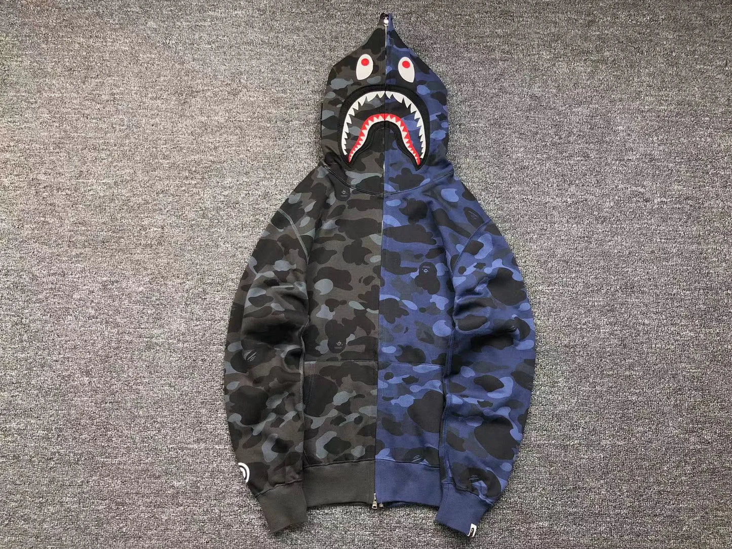 bape-color-camo-separate-shark-full-zip-hoodie-black-blue-Drip Store Argentina