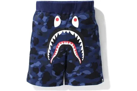 BAPE COLOR CAMO SHARK SWEAT SHORTS-Drip Store Argentina