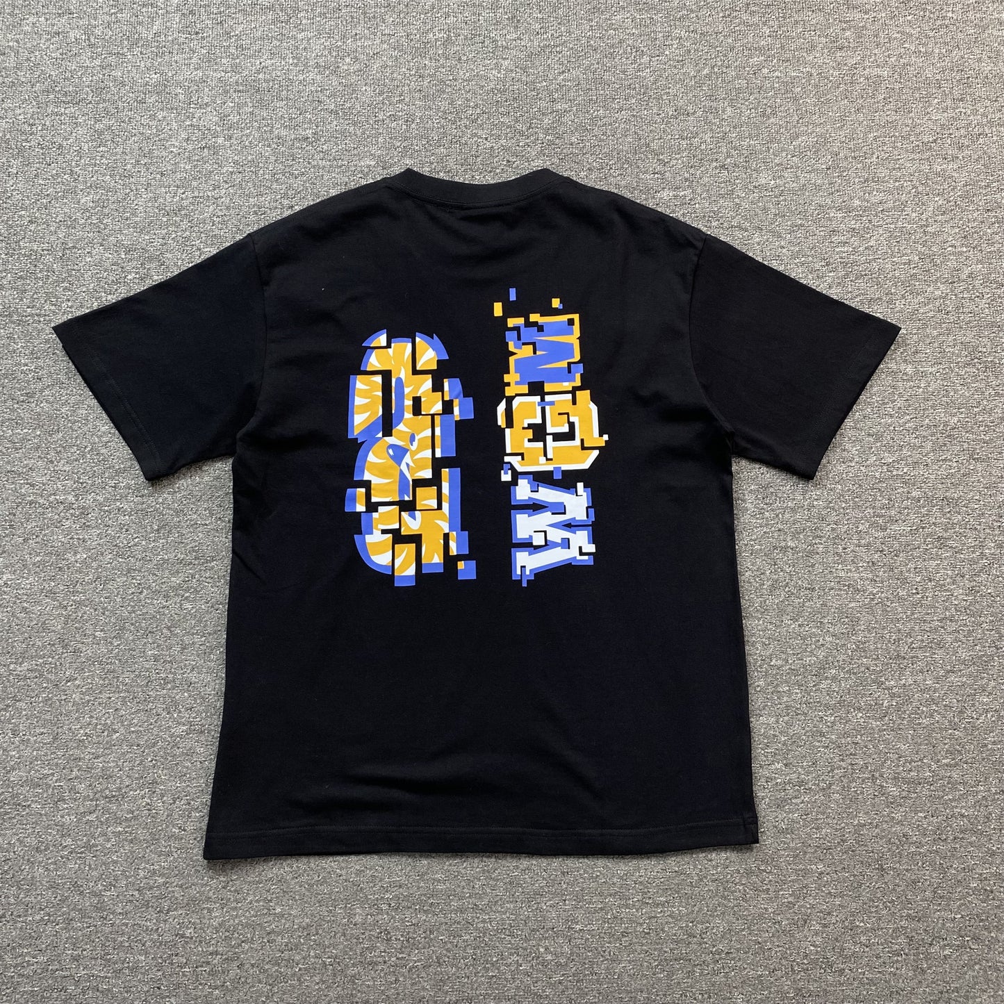 bape-digital-shark-tee-black-2-Drip Store Argentina