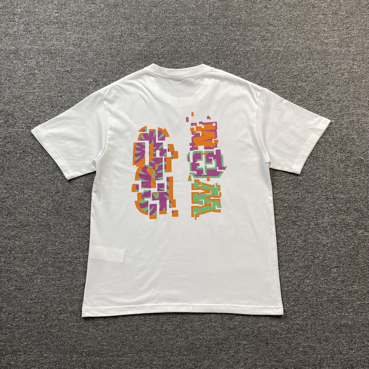 Bape Digital Shark Tee White-Drip Store Argentina