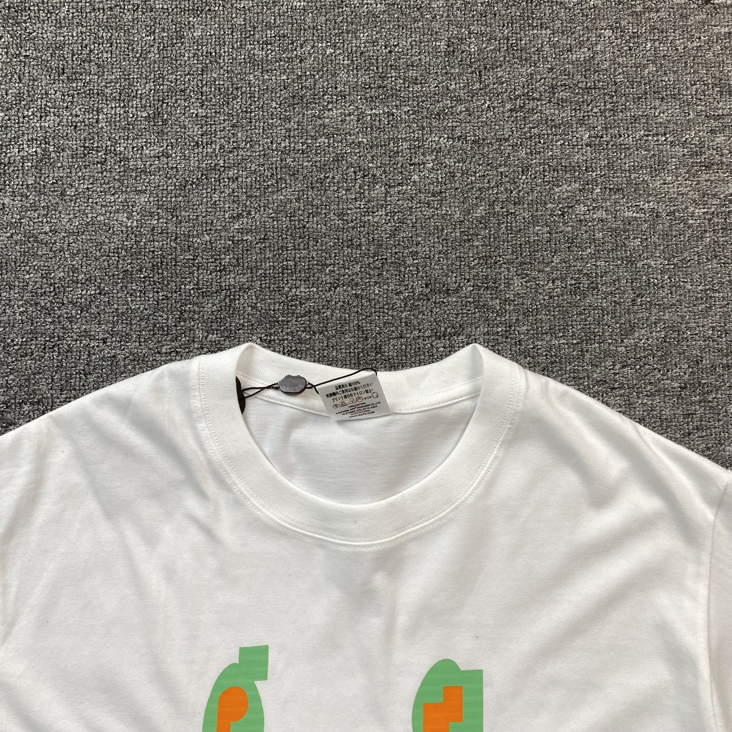 Bape Digital Shark Tee White-Drip Store Argentina