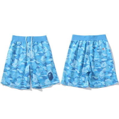 bape-fire-camo-sweat-shorts-blue-6-Drip Store Argentina