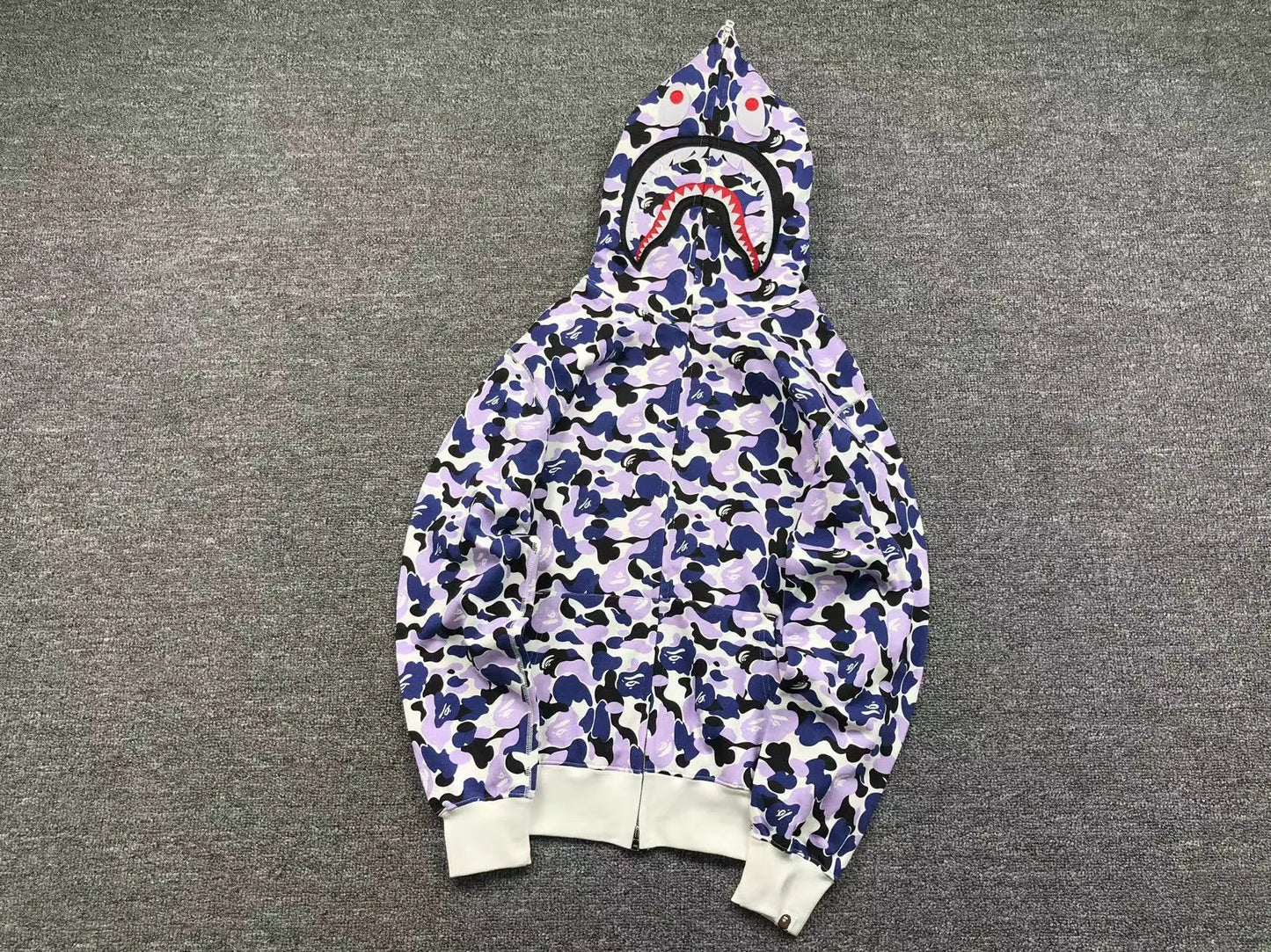 BAPE SHARK SHIZUOKA LIMITED FULL ZIP HOODIE-Drip Store Argentina