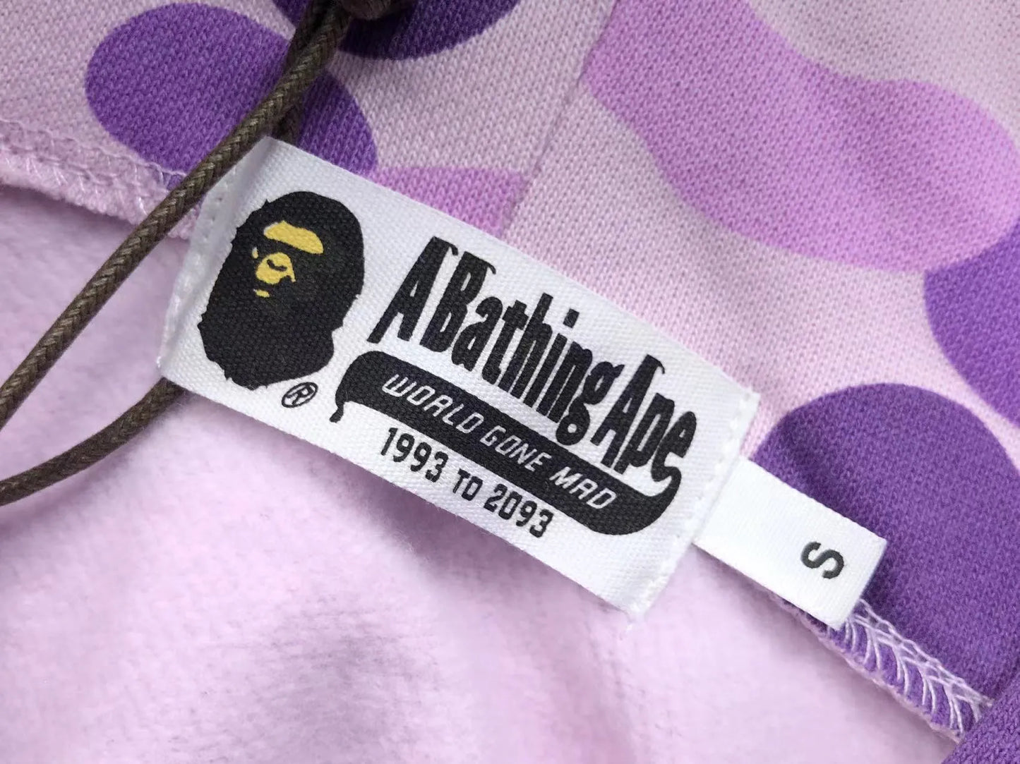BAPE SHARK TAIPEI LIMITED FULL ZIP HOODIE PURPLE-Drip Store Argentina