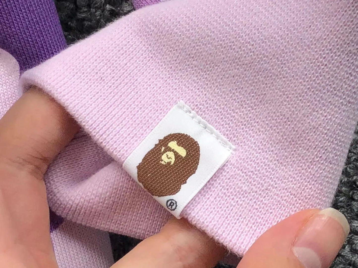 BAPE SHARK TAIPEI LIMITED FULL ZIP HOODIE PURPLE-Drip Store Argentina