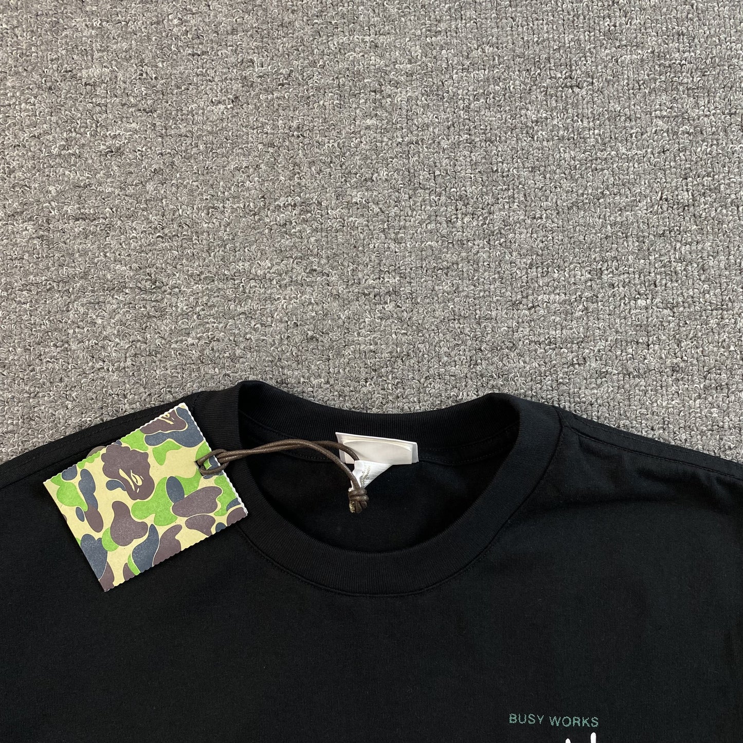 Bape Woodland Camo WGM Tee Black-Drip Store Argentina