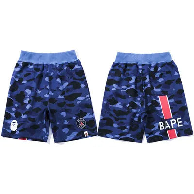 BAPE x PSG SWEAT SHORTS-Drip Store Argentina
