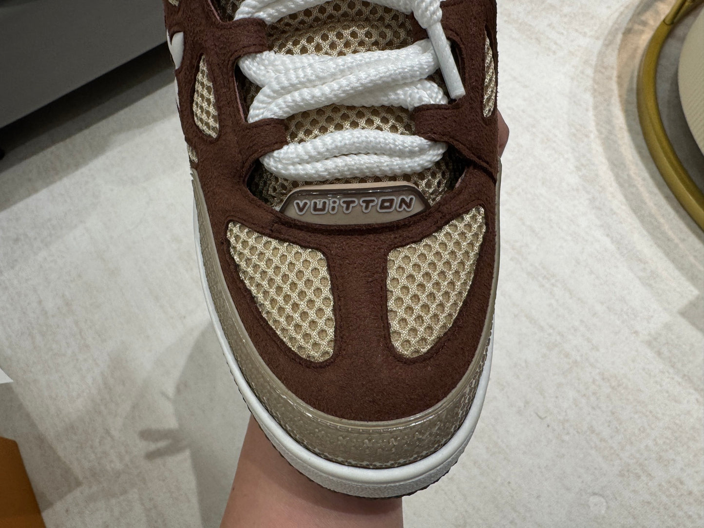 Louis Vuitton Skate Sneaker Brown