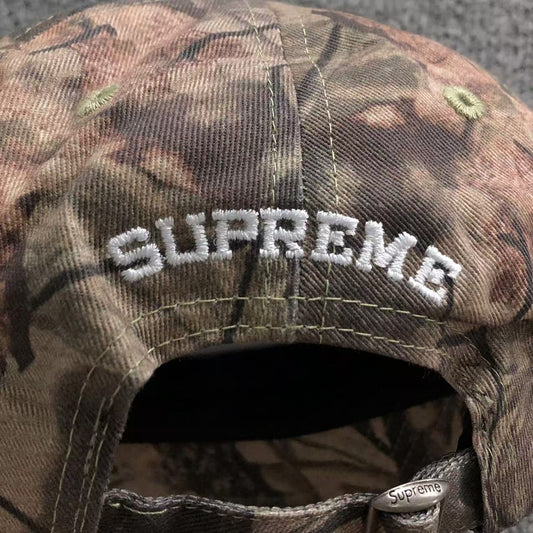 Supreme License Plate 6-Panel Camo