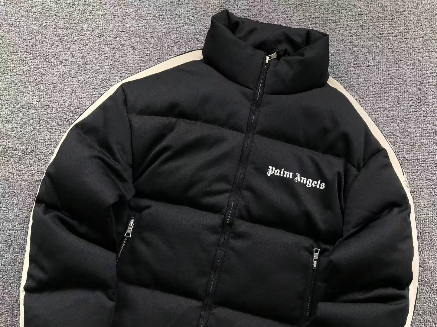 Moncler x Palm Angels Rodman Short Down Jacket Black