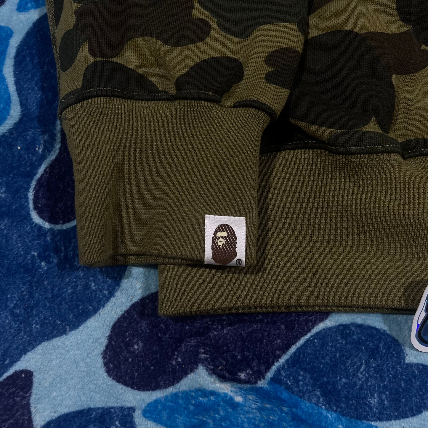 Campera Bape Camo Verde M