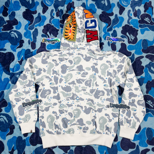 Campera Bape Space Camo Doble Capucha XL