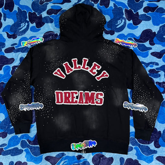 Vale Forever Pluto Clustered Zip Up Black