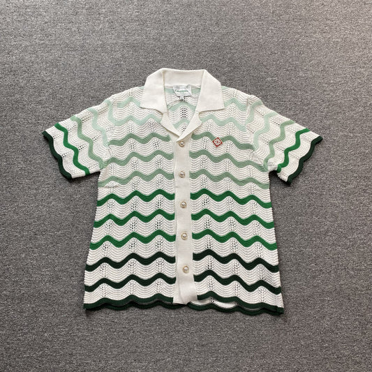 Casablanca Crochet Set Green Gradient