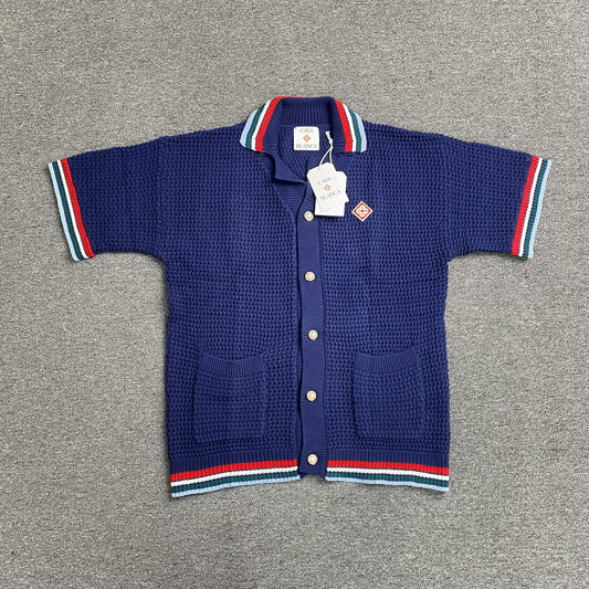 Casablanca Crochet Set Logo Blue