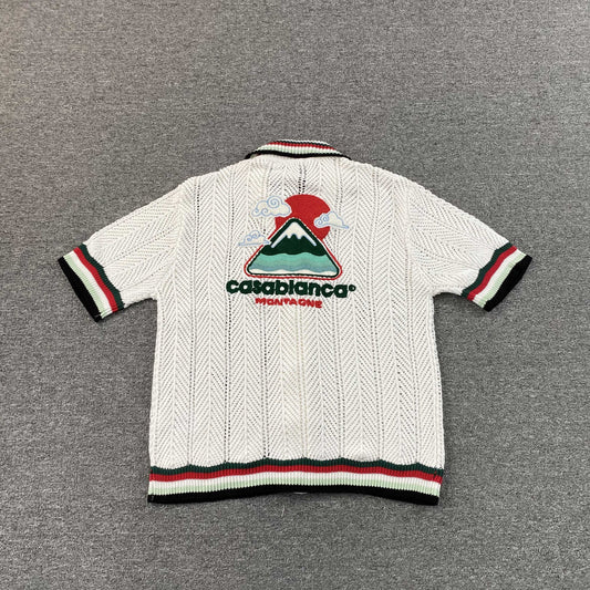 Casablanca Crochet Set Logo White