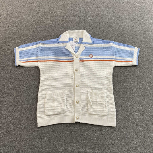 Casablanca Crochet Set White Blue