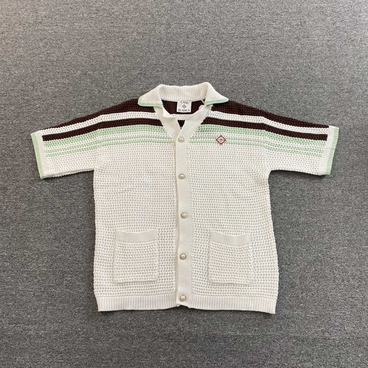 Casablanca Crochet Set White Brown