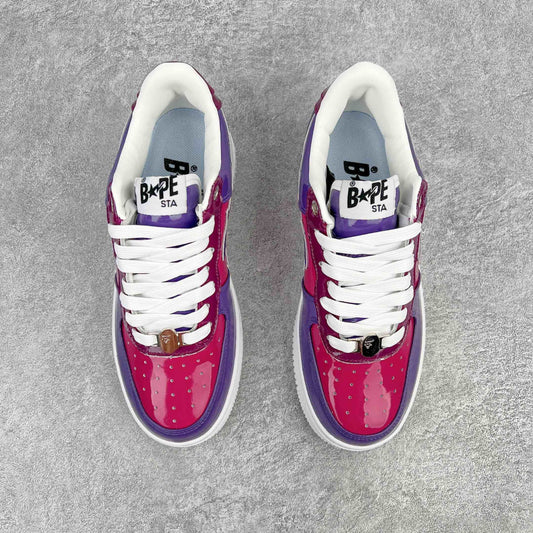 A Bathing Ape Bape Sta Low Color Camo Combo Purple
