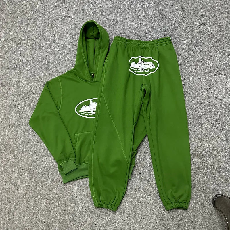 CORTEIZ ALCATRAZ HOODIE GREEN-Drip Store Argentina