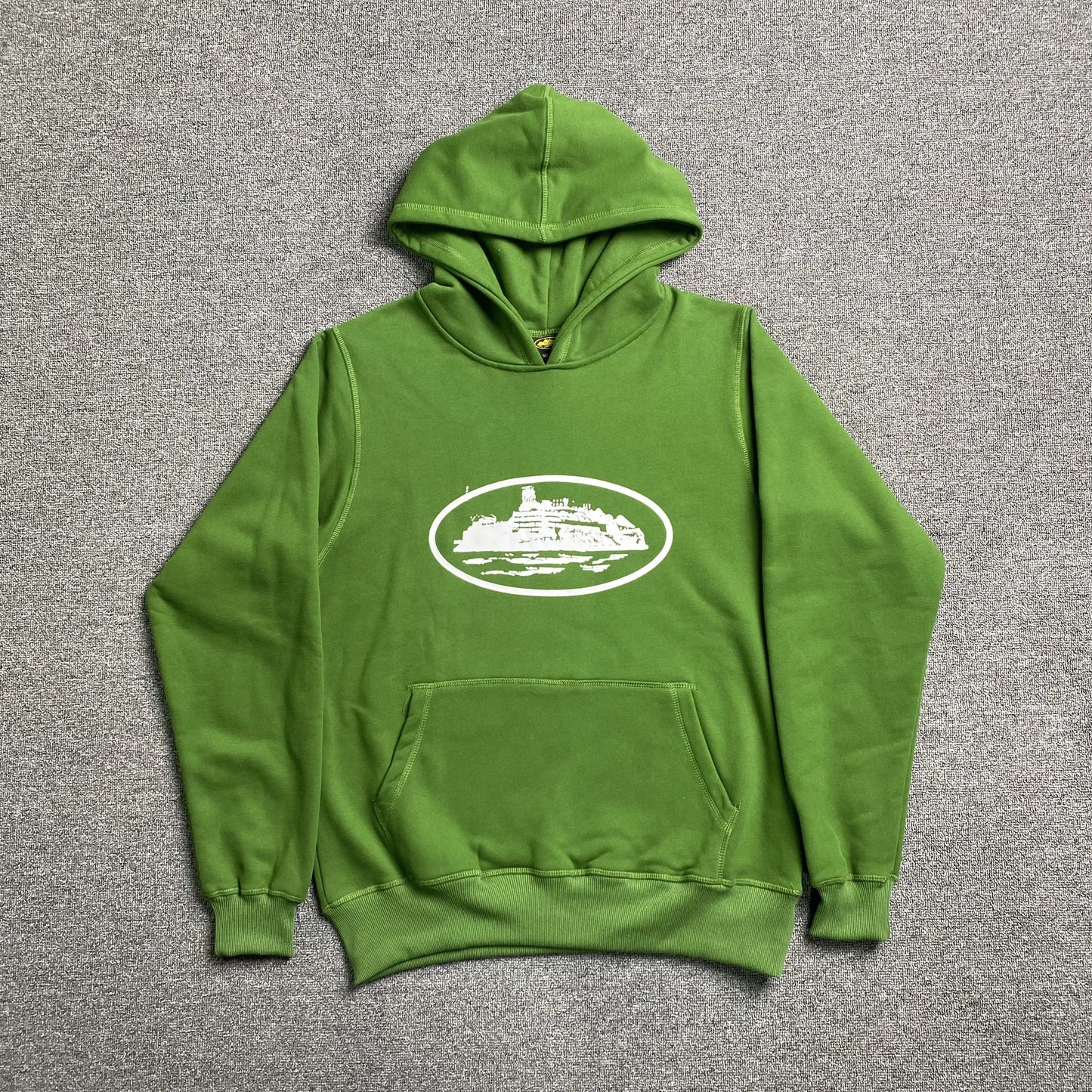 CORTEIZ ALCATRAZ HOODIE GREEN-Drip Store Argentina