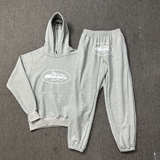 Corteiz Alcatraz Tracksuit Grey