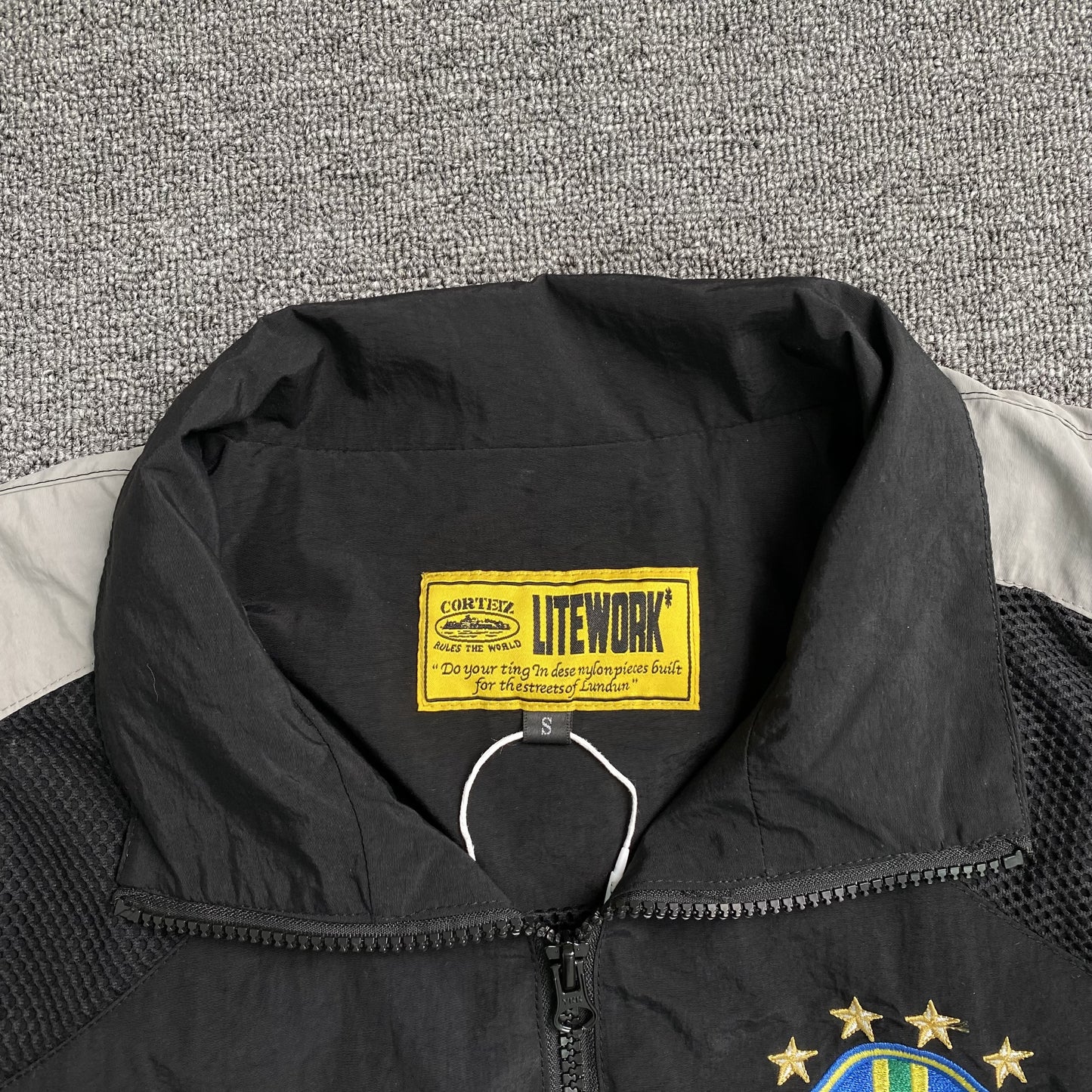 CORTEIZ BRASIL OLYMPIC SHUKU JACKET BLACK-Drip Store Argentina