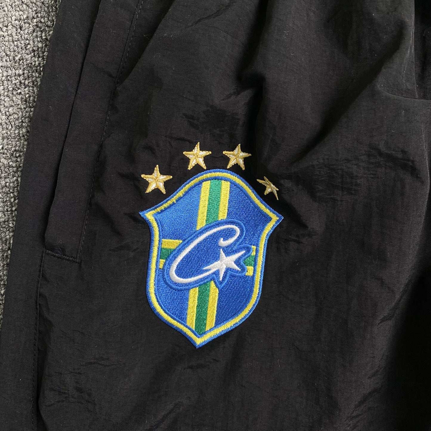 Corteiz Brasil Olympic Shuku Tracksuit Black